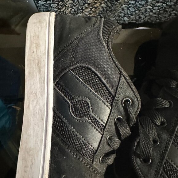 Heelys Black Big Kids Roller Shoes Black White Big boy Size 5 - Picture 8 of 14